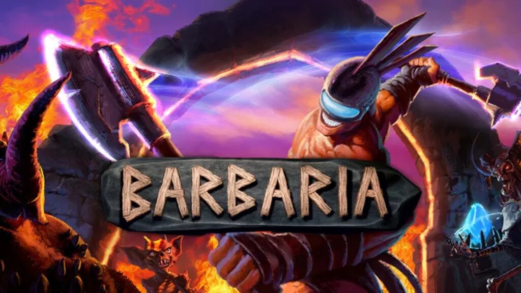 screenshot of the game barbaria