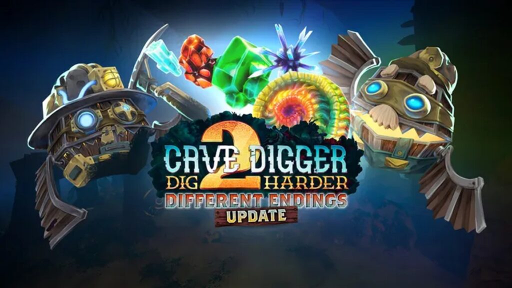 screenshot of the game cave-digger-2-dig-harder
