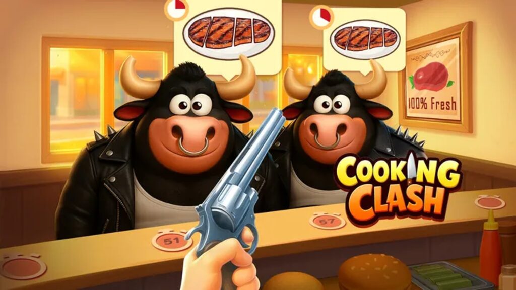 screenshot of the game cooking-clash