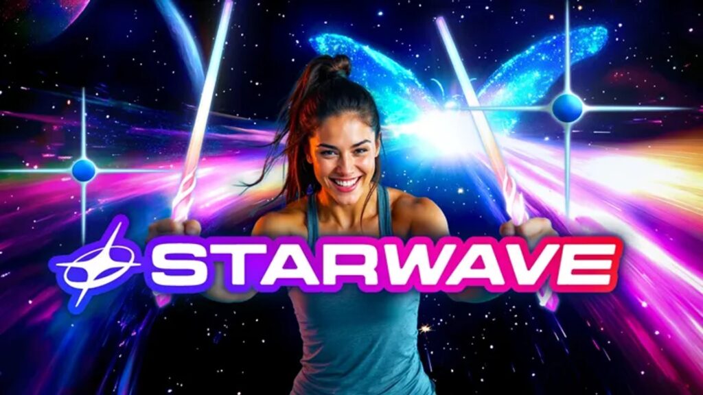 screenshot of the game starwave