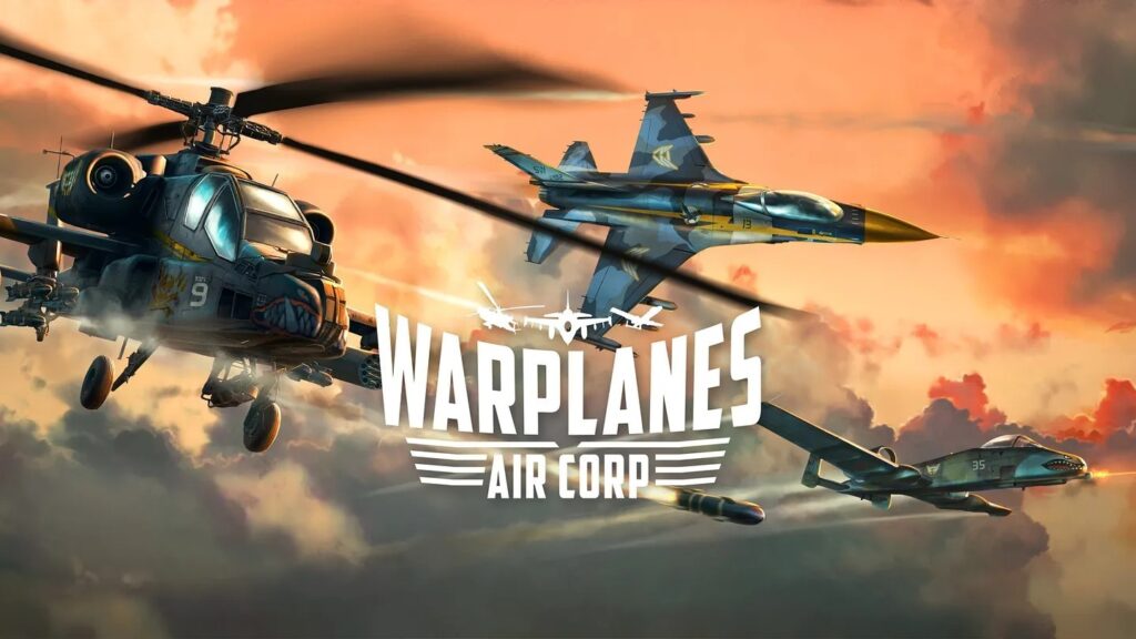 screenshot of the game warplanes-air-corp